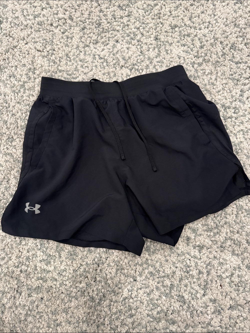 Under Armour Black Men's Lightweight Training Shorts